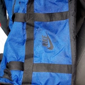 A Nike duffel bag